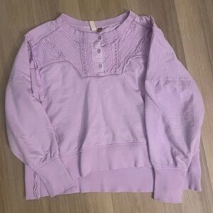 Anthropologie Cotton Sweatshirt size XS